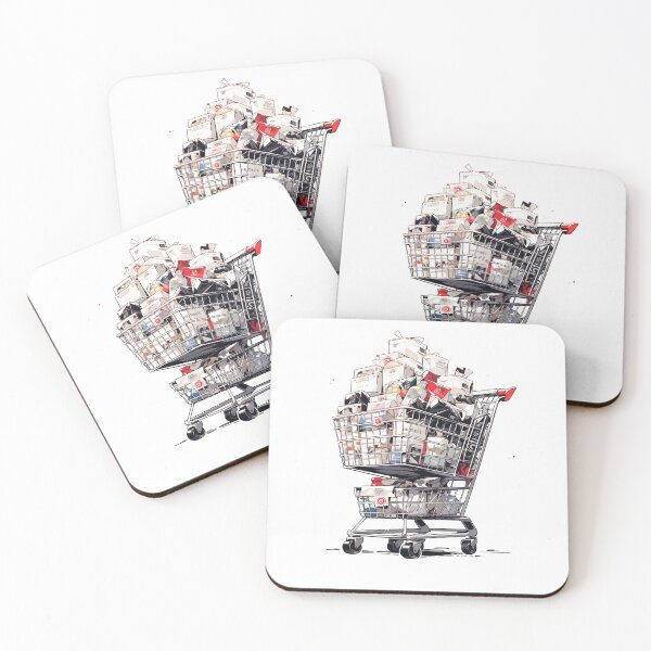 Item preview, Cart Full of Gifts designed and sold by KaleidoKiosk.