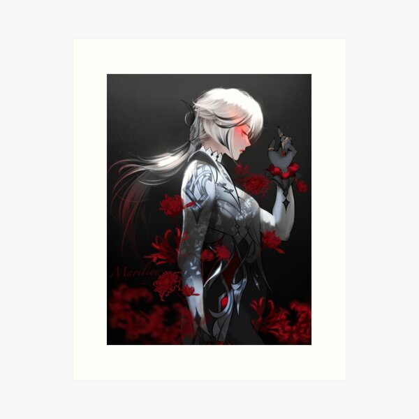 Item preview, Arlecchino -genshin impact designed and sold by Mari-Firefly.