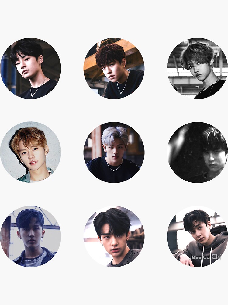 stray kids 9 stickers i am not round cool asf sticker by kpop