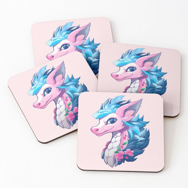 Item preview, Subtle Trans Pride Cute Dragon designed and sold by ArtliciousHUMAN.