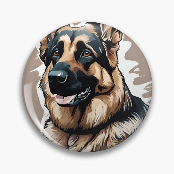Item preview, Amazing German Shepherd art designed and sold by extraorddesigns.