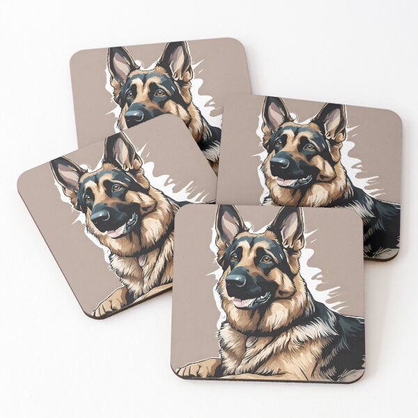 Item preview, Amazing German Shepherd art designed and sold by extraorddesigns.