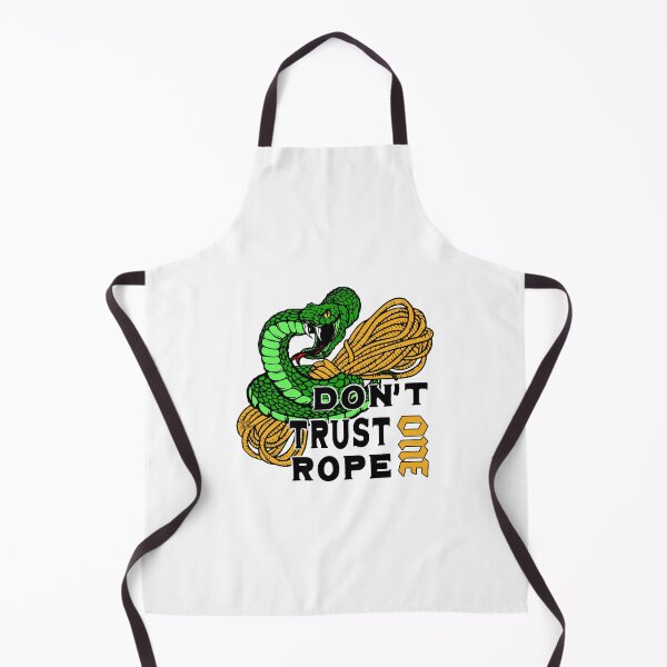 Item preview, One Rope; Do not Trust; Rope Access; designed and sold by StickerApe.