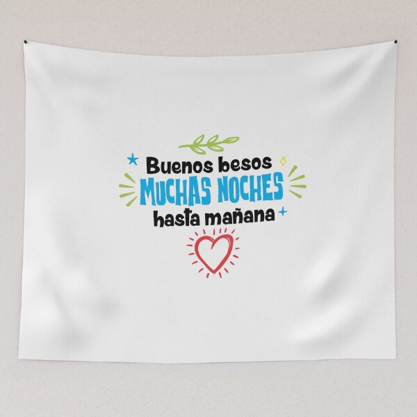 Item preview, Good kisses, many nights, see you tomorrow - Light background designed and sold by 8adesign.