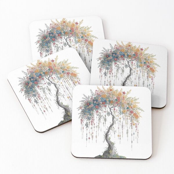 Item preview, The art of embroidery is a tree in full bloom. designed and sold by Natcharee.