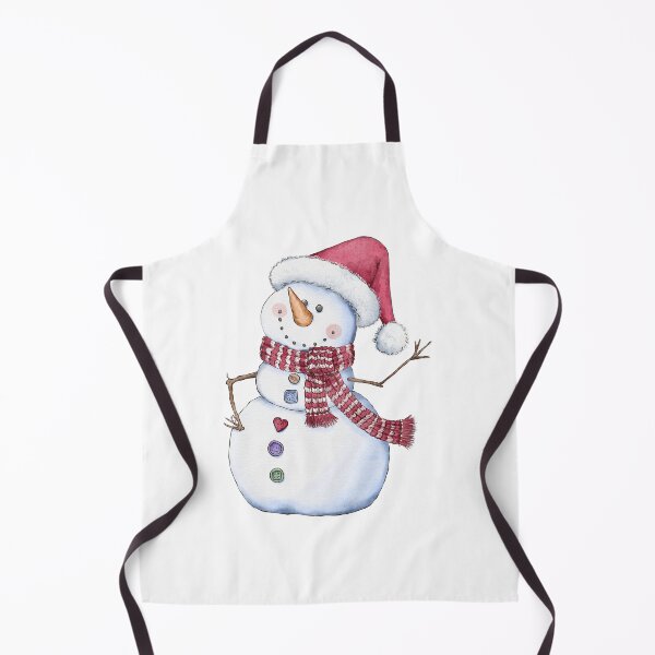 Item preview, Cute Snowman with Red Scarf and Mittens designed and sold by PrancingPumpkin.