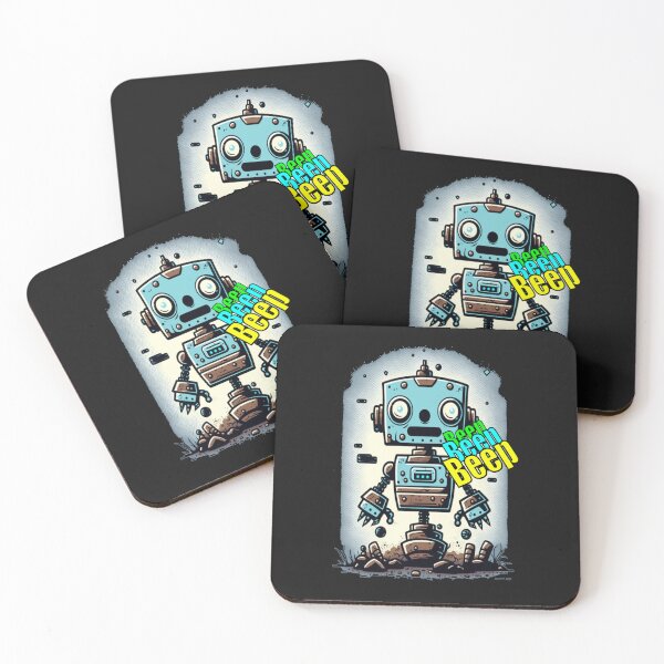Item preview, Vintage Beep Beep Robot Classic Retro designed and sold by MysticOzzy.