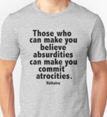 Facts Matter Unisex T-Shirt