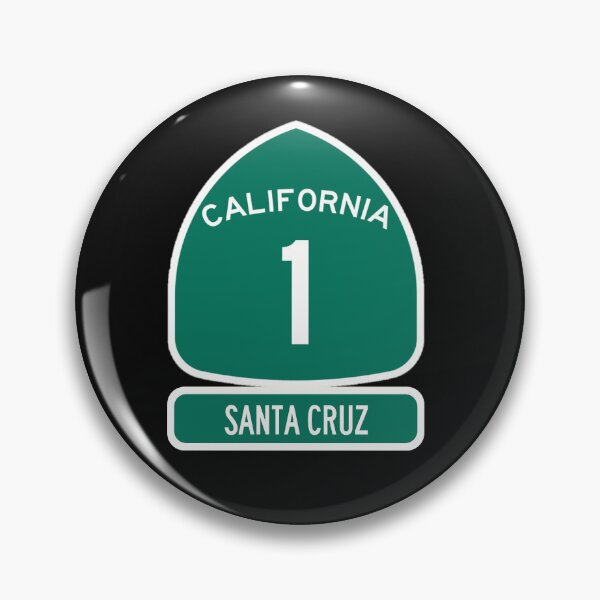 Item preview, Santa Cruz Pacific Coast Highway One California PHC Road Sign designed and sold by Redwood9.