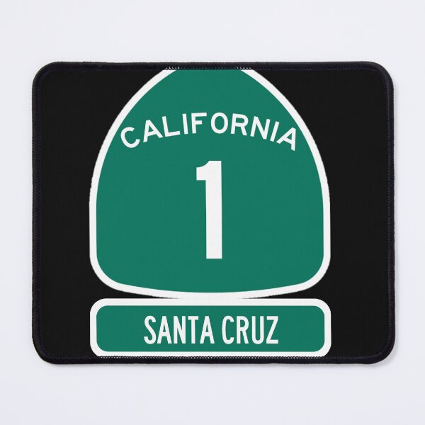 Item preview, Santa Cruz Pacific Coast Highway One California PHC Road Sign designed and sold by Redwood9.