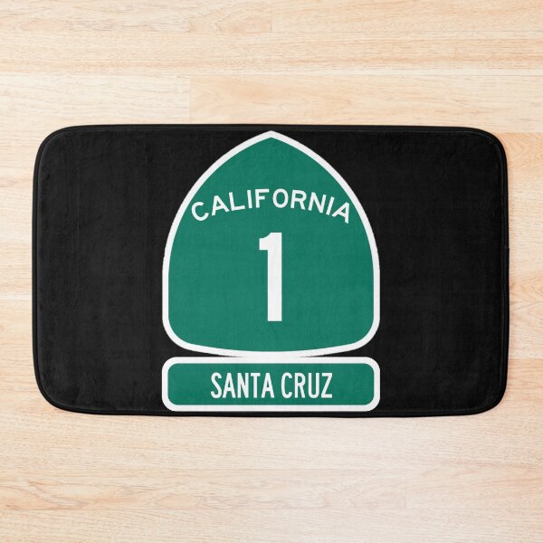 Item preview, Santa Cruz Pacific Coast Highway One California PHC Road Sign designed and sold by Redwood9.