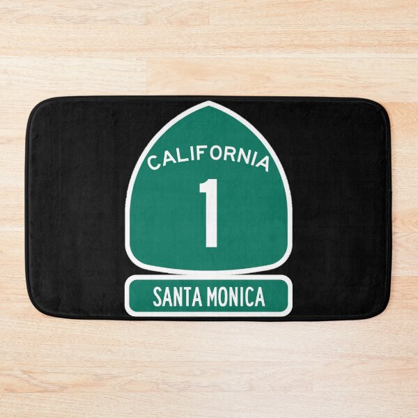 Item preview, Santa Monica Pacific Coast Highway One California PHC Road Sign designed and sold by Redwood9.