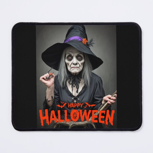 Item preview, Creepy Witch wish Happy Halloween; designed and sold by StickerApe.
