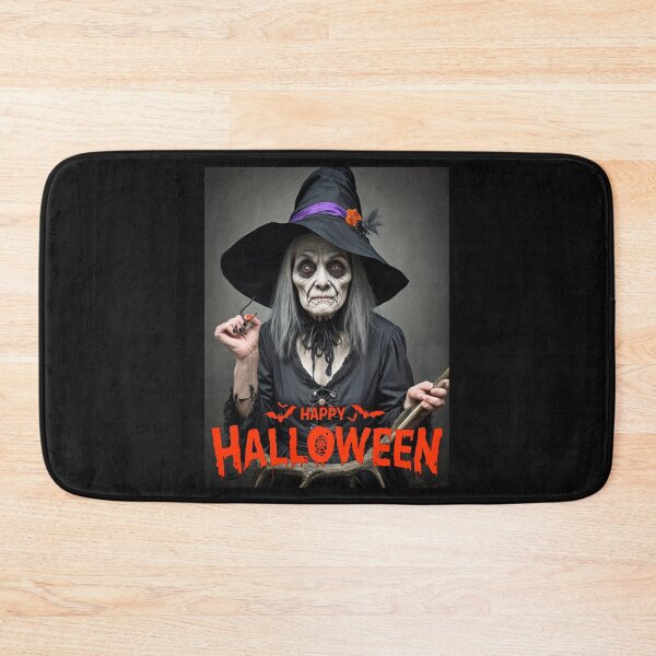 Item preview, Creepy Witch wish Happy Halloween; designed and sold by StickerApe.
