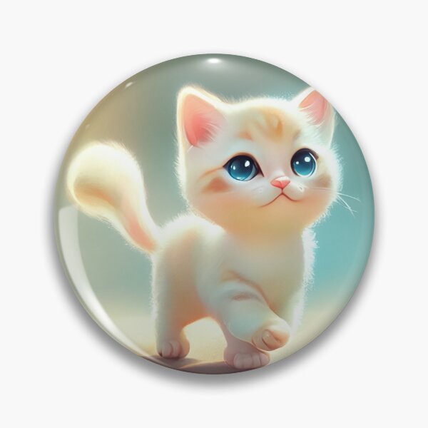 Item preview, No.54 3D Cute Cat seamless digital paper designed and sold by WGENESISDESIGN.