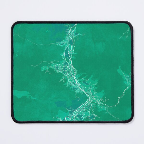 Item preview, Thimphu City Map of Bhutan - Watercolor designed and sold by deMAP.
