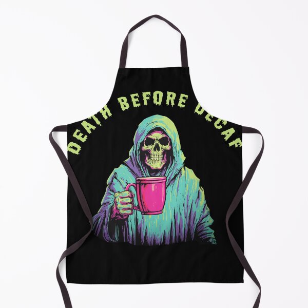 Item preview, Death Before Decaf designed and sold by Synthtier.
