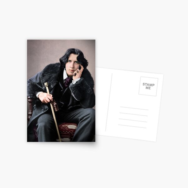 Oscar Wilde Postkarte
