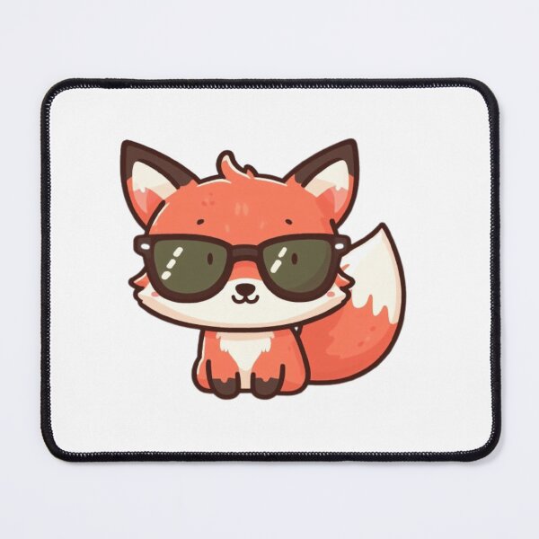 Item preview, fox with sunglasses designed and sold by Kenji11.
