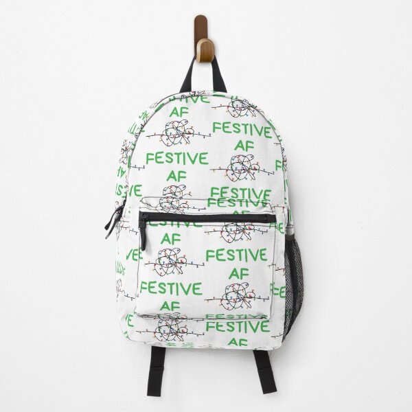 Item preview, Christmas Humor. Rude, Offensive, Inappropriate Christmas Card. Festive AF. Green designed and sold by That Cheeky Tee.