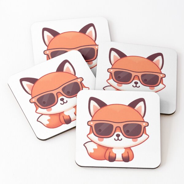 Item preview, fox with sunglasses designed and sold by Kenji11.