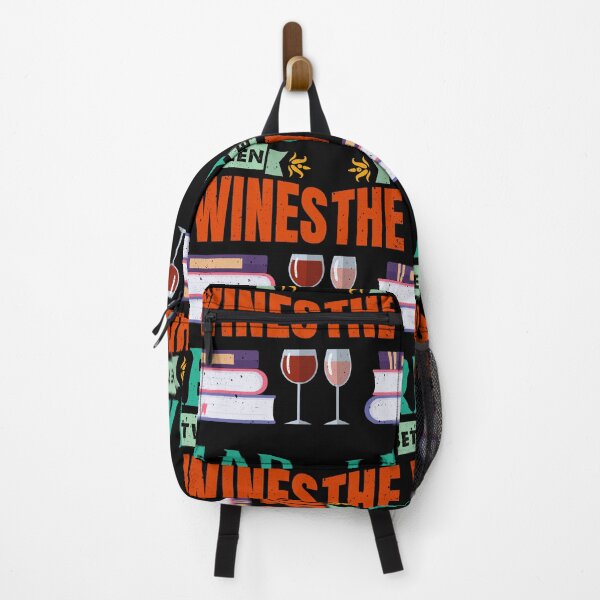 Item preview, I Read Between The Wines Funny Unisex Gift For Wine and Reading Books Lovers - Vintage Design Ideal Trend for Nerdy-cute, Couples, Dad, Mom, Husband, Wife, Boyfriend and Girlfriend designed and sold by Vikingstorm.