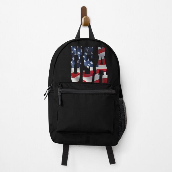 Item preview, 3D USA lettering flag - Independence day designed and sold by WallGemsArt.