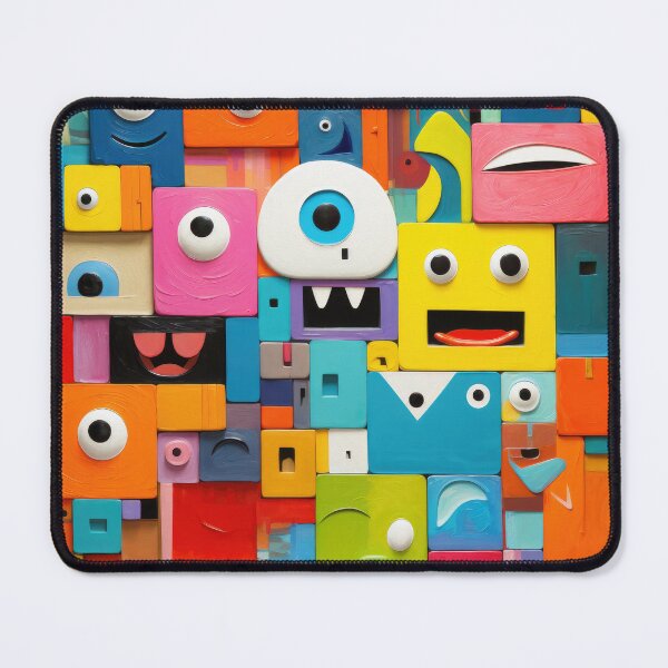 Item preview, Vibrant Faces Collage designed and sold by VisionDuke.