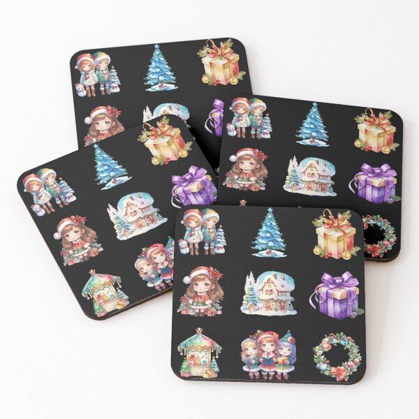 Item preview, Cute Christmas Illustrations designed and sold by pixclipart.