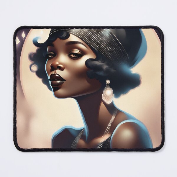 Item preview, 1920s inspired portrait of a girl designed and sold by jellyfishdsgn.