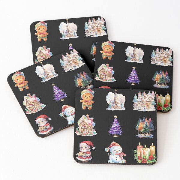 Item preview, Whimsical Christmas Illustrations designed and sold by pixclipart.