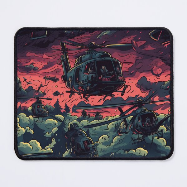 Item preview, Helicopters in the Apocalypse designed and sold by Nicholas Panek.