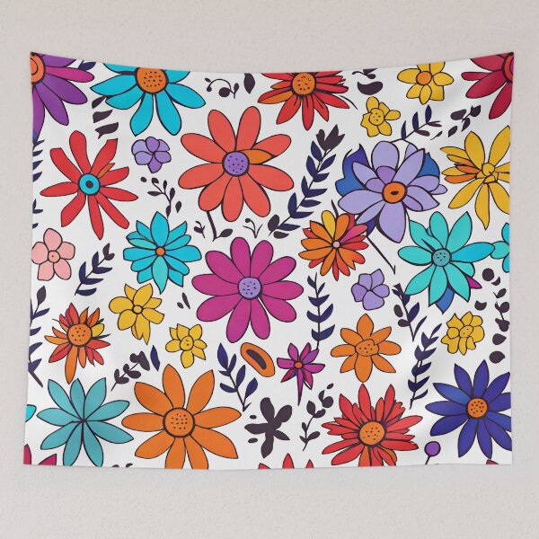 Item preview, Blossom Elegance: Vibrant Floral Symphony designed and sold by REALDesign-Shop.