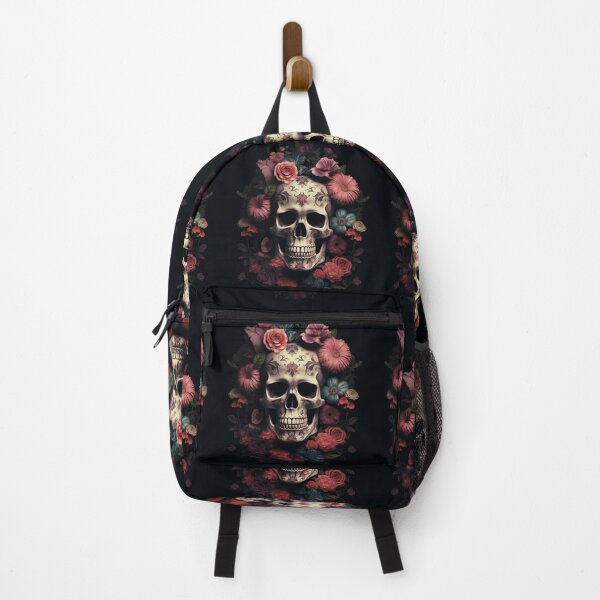 Item preview, Skull with Flowers designed and sold by narenz03.