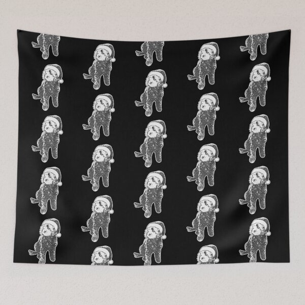 Item preview, Cavoodle Christmas  designed and sold by EstrangedShop.