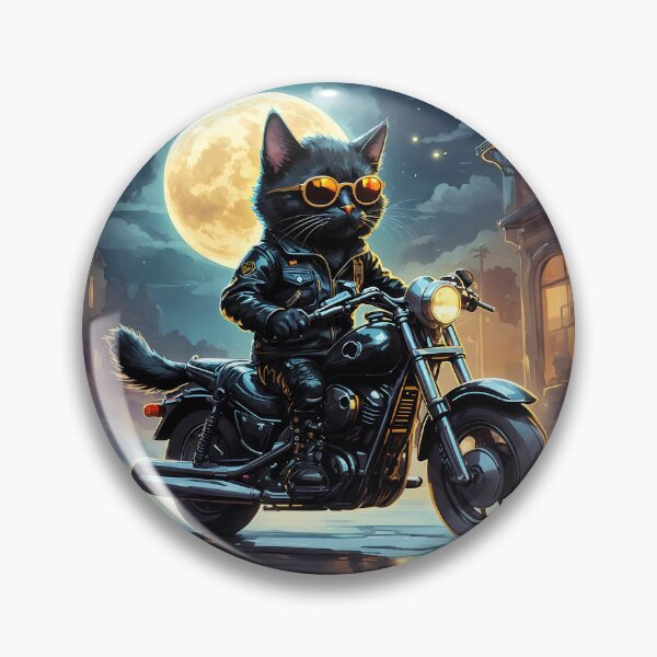 Artikelvorschau, Absolut cool: Von der Katze zugelassene Motorradmode entworfen und verkauft von HA-JUN.