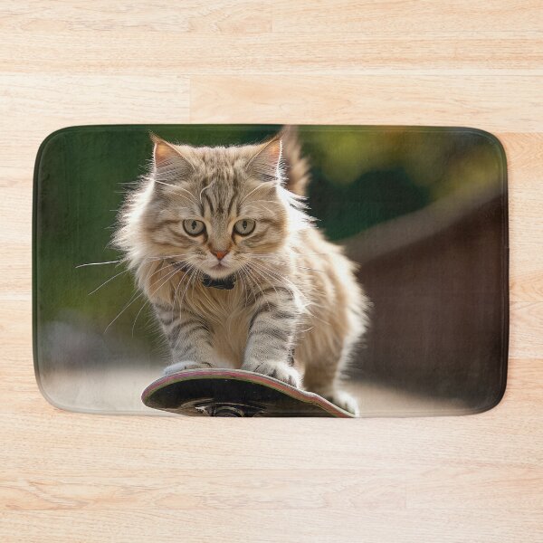 Item preview, Tabby Cat on Skateboard designed and sold by Elisabeth Lucas.