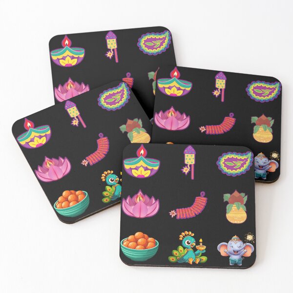 Item preview, Dazzling Diwali Illustrations designed and sold by pixclipart.