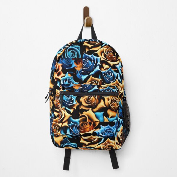 Item preview, Several rosebuds chaotically arranged, primarily in shades of yellow and blue also no background designed and sold by CoolVisionStd.