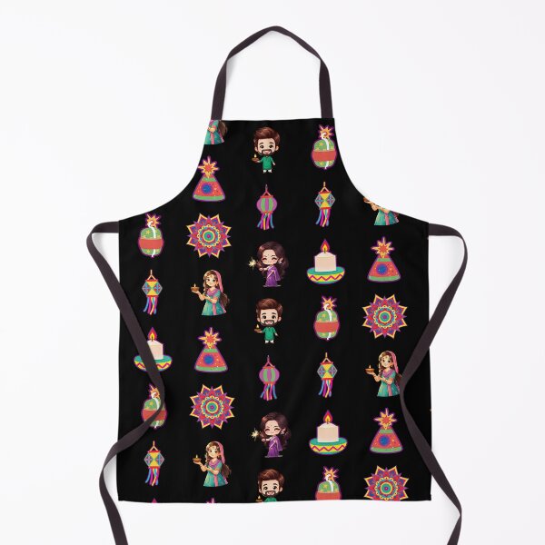 Item preview, Cute Diwali Cartoon Characters designed and sold by pixclipart.