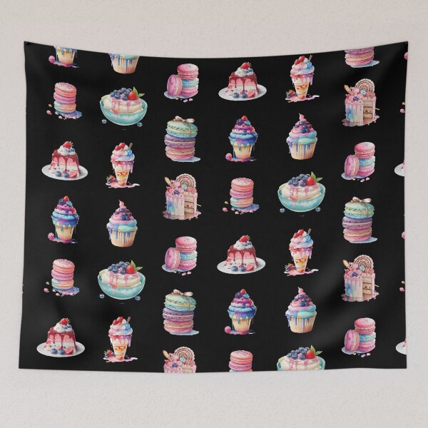 Item preview, Delicious Dessert Illustrations designed and sold by pixclipart.