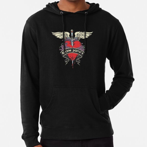 Bon jovi clearance zip hoodie