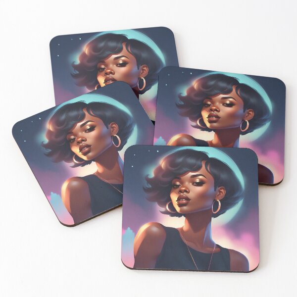 Item preview, 2010s portrait of a girl designed and sold by jellyfishdsgn.