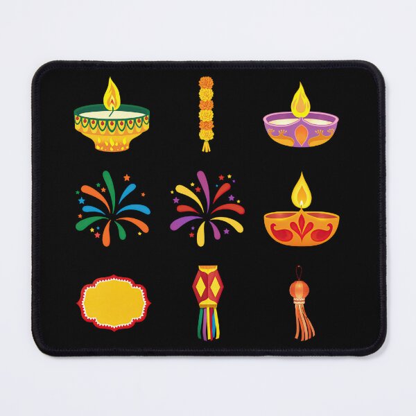 Item preview, Cute Diwali Festival Illustrations designed and sold by pixclipart.