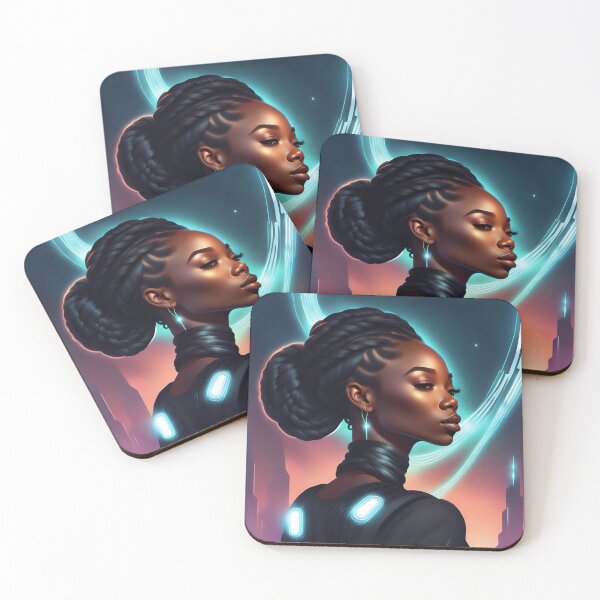 Item preview, Futuristic girl designed and sold by jellyfishdsgn.