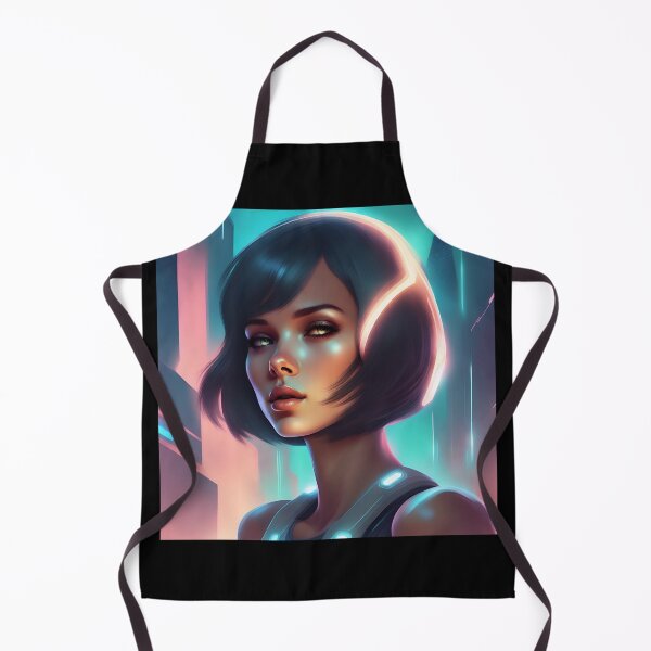 Item preview, Futuristic girl designed and sold by jellyfishdsgn.
