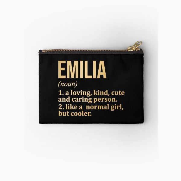 Item preview, Emilia Name Definition in Gold designed and sold by XCIV.