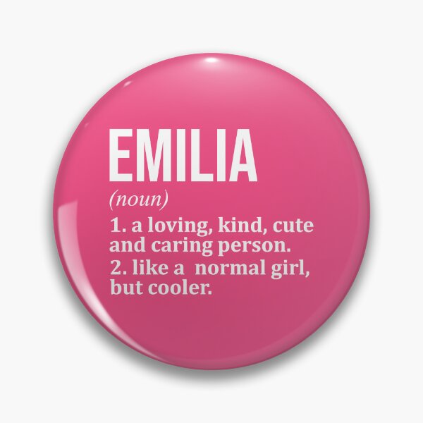 Item preview, Emilia Name Definition for Women designed and sold by XCIV.