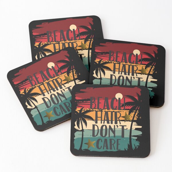 Item preview, BEACH HAIR DON'T CARE  FUNNY T-SHIRT ,SUMMER GIFTS  designed and sold by Lucytheory.