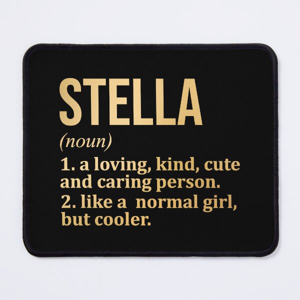 Item preview, Stella Name Definition in Gold designed and sold by XCIV.
